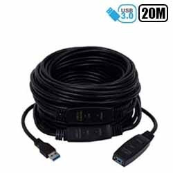 CABO EXTENSOR AMPLIFICADOR USB 3.0 20M REF.