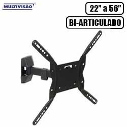 S.SUPORTE P/ TV ARTICULADO 22" ATÉ 56" MOD. MI