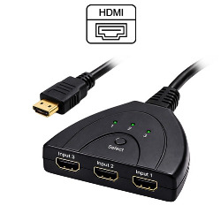ADAPTADOR DUPLICADOR 1 HDMI ENTRADA E 3 SAÍDAS FY-68