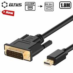 CABO DE VIDEO MINI DISPLAYPORT P/ DVI (24+1) 1.8M