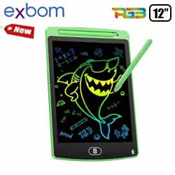 UD1. TABLET TELA LOUSA MAGICA RGB DE 12" VERDE