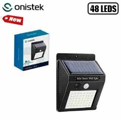 MDCI. LUMINÁRIA SOLAR LED C/ SENSOR PRESENÇA 48 LE