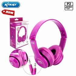 FONE P2 DOBRÁVEL REF. KP-429 ROSA