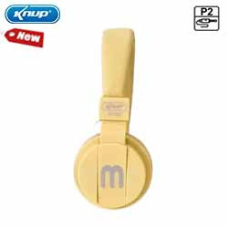 FONE C/ MIC. P2 HASTE AJUSTÁVEL REF. KP-FN607 (BOX