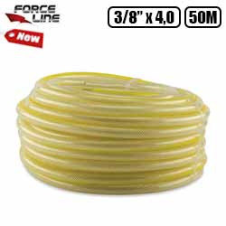 UDL. MANGUEIRA MULTI USO 3/8"X4,0 TRANSP ROLO C/ 50M