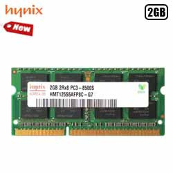 MEMORIA P/ NOTEBOOK 2GB 2RX8 PC3-8500S-7-10-F2 HMT125S