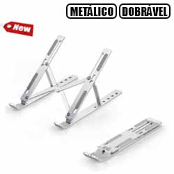 SUPORTE P/NOTEBOOK METÁLICO DOBRÁVEL REF. DK-2