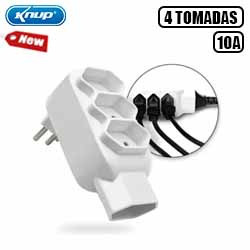 EN. ADAPTADOR TOMADA TRIPOLAR 4 SAIDAS-10A REF.SL6
