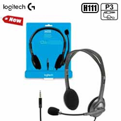FONE C/ MIC. OFFICE P3 H111 LOGITECH PN: 981-000612