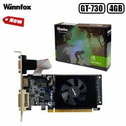 PLACA DE VIDEO 4GB GT730 PCI-E GT730LP-4GD3-A DDR3 WIN