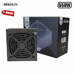 FONTE ATX 550W REAL BRAZILPC BPC/5530-SMT 24 PINO