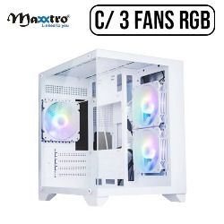 GABINETE GAMER AQUARIO B (3 COOLER RGB + CONTROLADO