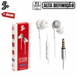 FONE C/ MIC. P3 - ALTA DEFINICAO AURICULAR C/ MICRO