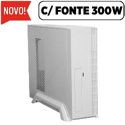 GABINETE SLIM SFX BPC-S1-04 C/ FONTE 300W BRAN