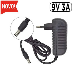 FONTE TOMADA 9V 3A BIVOLT FC-F3 (FL0799)