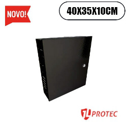 CFTV. RACK MINI VERTICAL (CAIXA METALICA) RESISTANCE 4