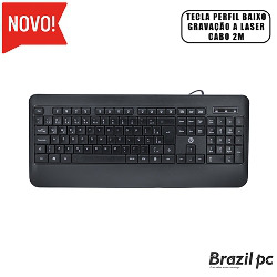 TECLADO OFFICE MULTIMIDIA USB BPC-L8701 2M (P
