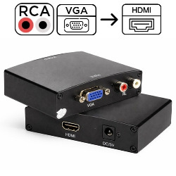 ADAPTADOR CONVERSOR VGA RL P/ HDMI EF. ES-10