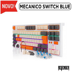 TECLADO GAMER MECANICO (SWITCH BLUE) RGB REF. TE-BKL