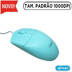 MOUSE ÓPTICO OFFICE (TAMANHO PADRÃO) 1000DPI REF