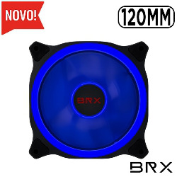 COOLER GAMER P/ GAB. 120MM LED AZUL C-LEDBLUE BRX