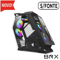 GABINETE GAMER (3 COOLER RGB + USB 3.0) LATERAL VIDRO H