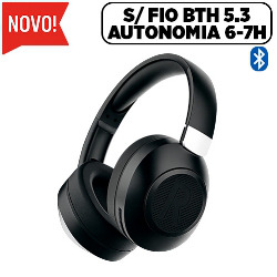 FONE C/ MIC. BLUETOOTH 5.3 (AUTONOMIA 6 A 7H) REF. ON-