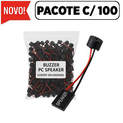 CABO SPEAKER BEEP ALTO-FALANTE BUZZER P/ PLACA
