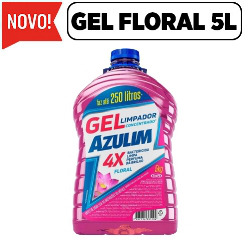 UDL. LIMPADOR GEL 5L FLORAL AZULIM START