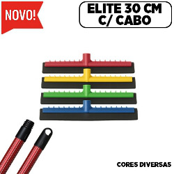 UDL. RODO PLASTICO 30 CM C/ CABO PUXA E SECA ELITE