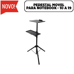 S.SUPORTE PEDESTAL MOVEL MULTIUSO PARA NOTEBOOK - 10