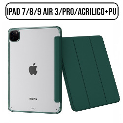 CAPA P/ IPAD 7 / 8 / 9 AIR 3 / PRO - MATERIAL ACRILICO