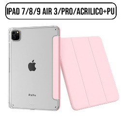 CAPA P/ IPAD 7 / 8 / 9 AIR 3 / PRO -MATERIAL ACRILICO