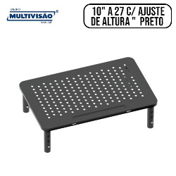 S.SUPORTE P/ MONITOR DE MESA 10" A 27 C/ AJUSTE DE ALT