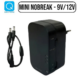 EN. EST. MINI NOBREAK 9V - 12V REF. QNB02P