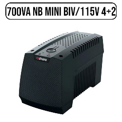 EN. EST. NOBREAK TS SHARA 700VA NB MINI BIV/115V 4
