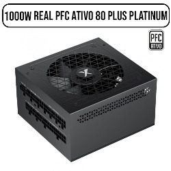 FONTE ATX 1000W REAL PFC ATIVO 80 PLUS PLATINUM XTREM