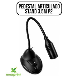 MICROFONE DE MESA PEDESTAL ARTICULADO STAND 3