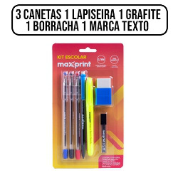 MDP. CANETA ESFEROGRAFICA (KIT CANETAS+