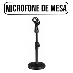 S.SUPORTE P/ MICROFONE DE MESA MGT-025