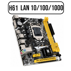 PLACA MAE DESK H61 LAN 10/100/1000 REF. G-H61/S