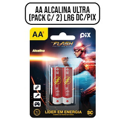 EN1. PILHA AA ALCALINA ULTRA (PACK C/ 2) LR6 DC/PIX