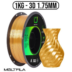 FILAMENTO PLA SILK OURO ENVELHECIDO