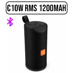 CAIXA DE SOM BLUETOOTH c10W RMS REF. D-Y03 PRETA